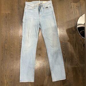 Rag & Bone NINA HIGH-RISE ANKLE CIGARETTE Light Wash Jean